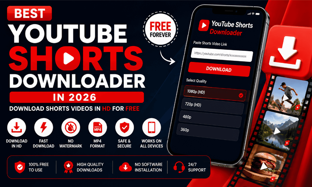 Best YouTube Shorts Downloader in 2026 - Download Shorts Videos in HD for Free Youtube Shorts Downloader