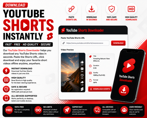 Download YouTube Shorts Instantly