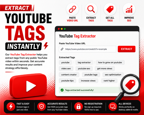 YouTube Tags Extractor