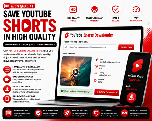 Save YouTube Shorts in High Quality