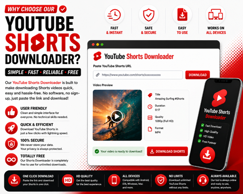 Why Use Our YouTube Shorts Downloader