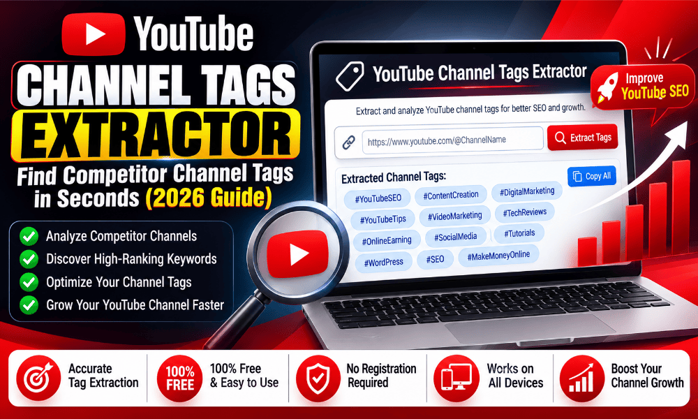 YouTube Channel Tags Extractor