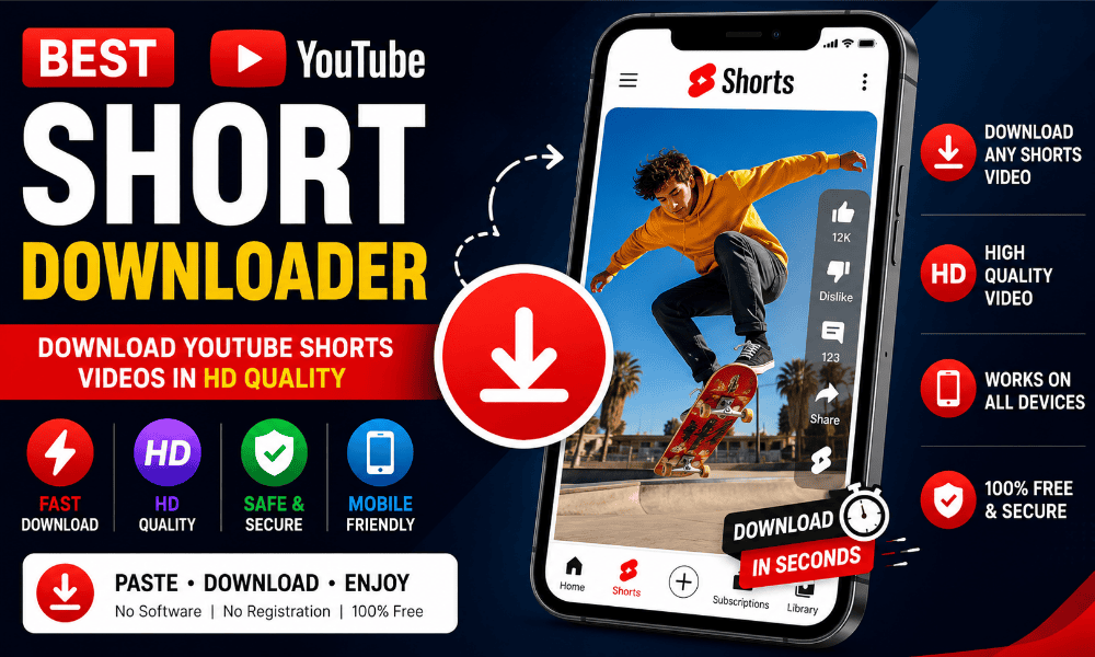 YouTube Short Downloader: The Complete 2026 Guide to Download YouTube Shorts in HD Youtube Short Downloader