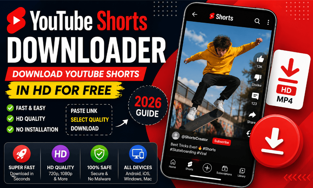 YouTube Short Downloader: Download YouTube Shorts in HD for Free (2026 Guide) Youtube Short Downloader