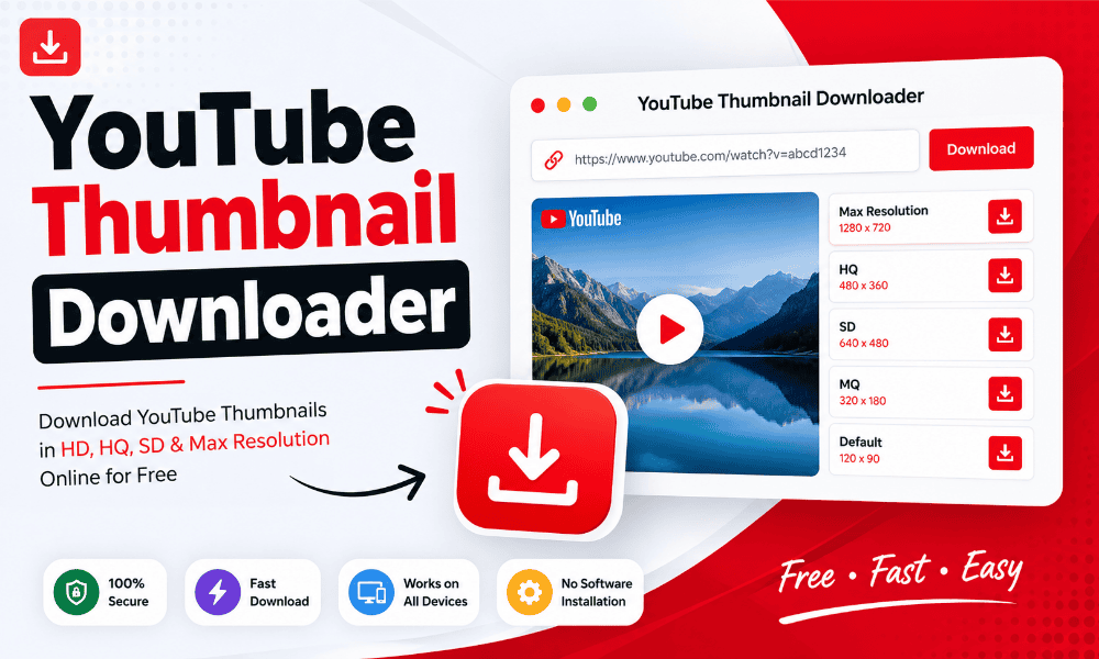 YouTube Thumbnail Downloader