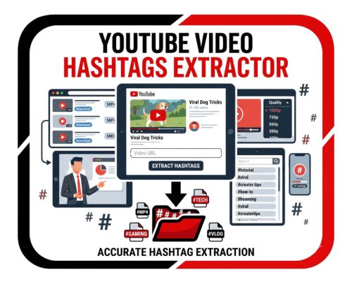 Youtube Videos Hashtags Extractor