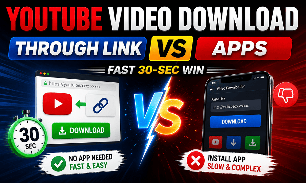 youtube video download through link