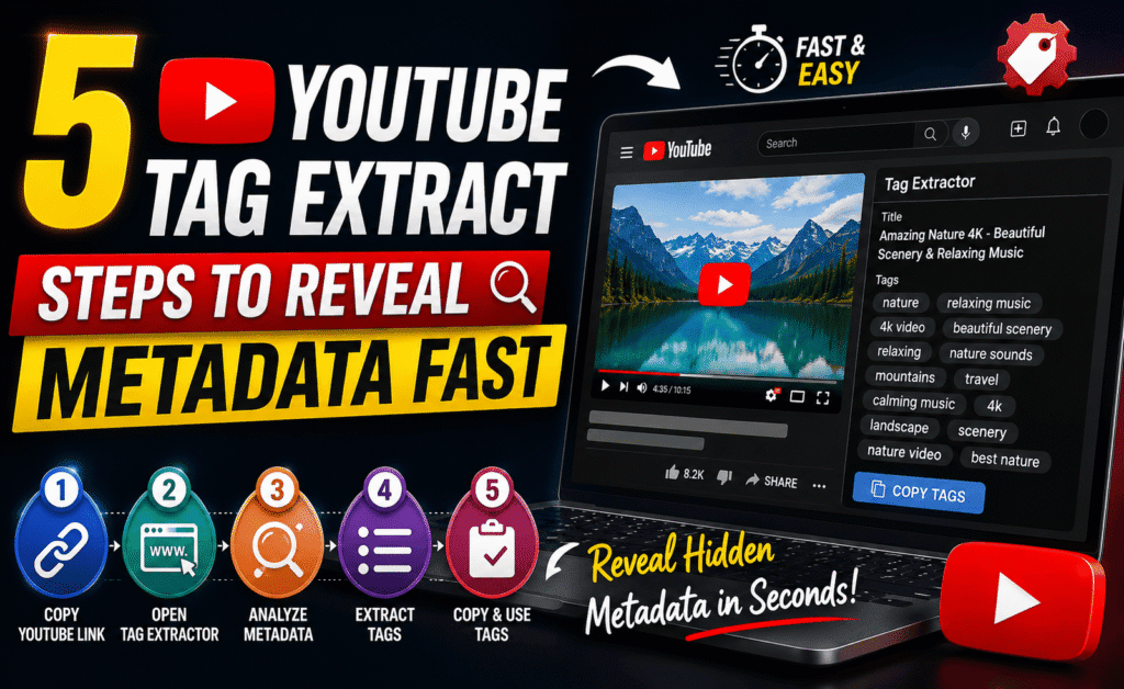 youtube tag extract​