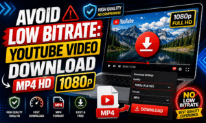 Avoid Low Bitrate: youtube video download — mp4 hd 1080p